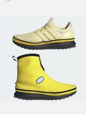 Adidas x Fortnite Peely Yellow Black UltraBoost Sneaker Limited Edition Rare 9